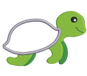 Stickmuster - Schildkröte